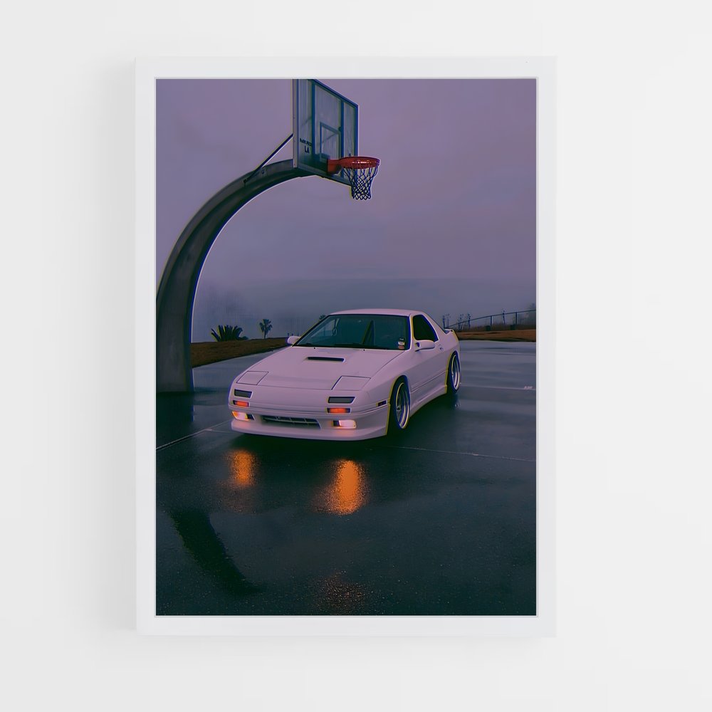 Poster Dunk & Drive – affiche Mazda (vue 3)